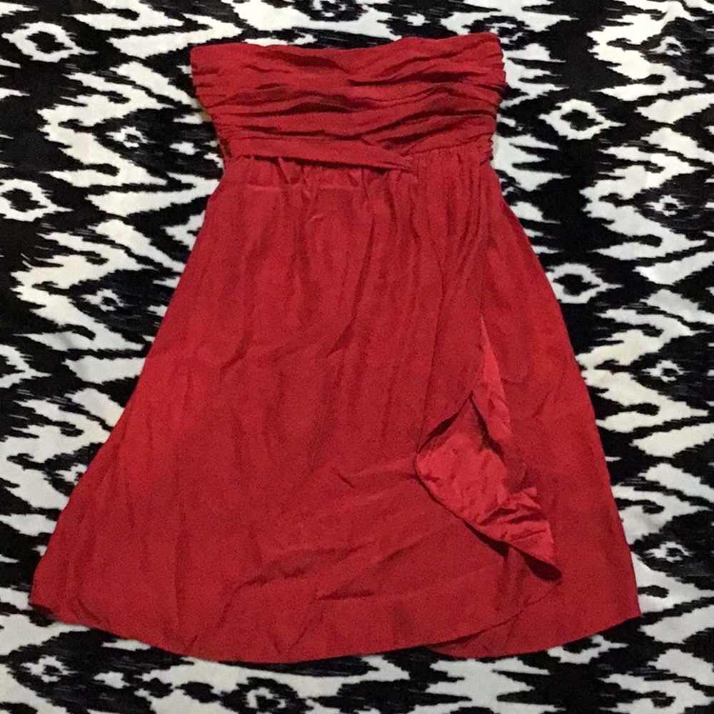 Strapless party dress
